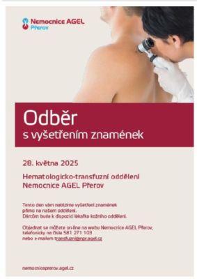 Odběr s vyšetřením znamének