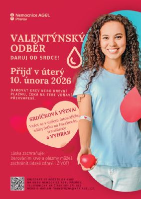 Valentýnský odběr