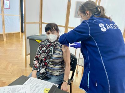 Přerovské očkovací centrum se z nemocnice přestěhovalo do klubu Teplo 