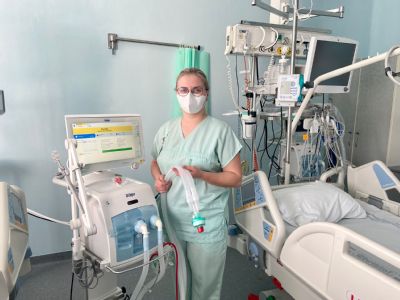 Životy pacientů se selháváním vitálních funkcí zachrání v Nemocnici AGEL Přerov nové ventilátory